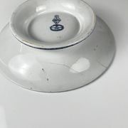 Low blue "Butterfly" compote dish by Minton & co, England, 19th century