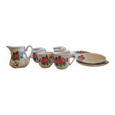 Hand-painted coffee service