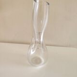 Clear Glass Donut Carafe Pitcher