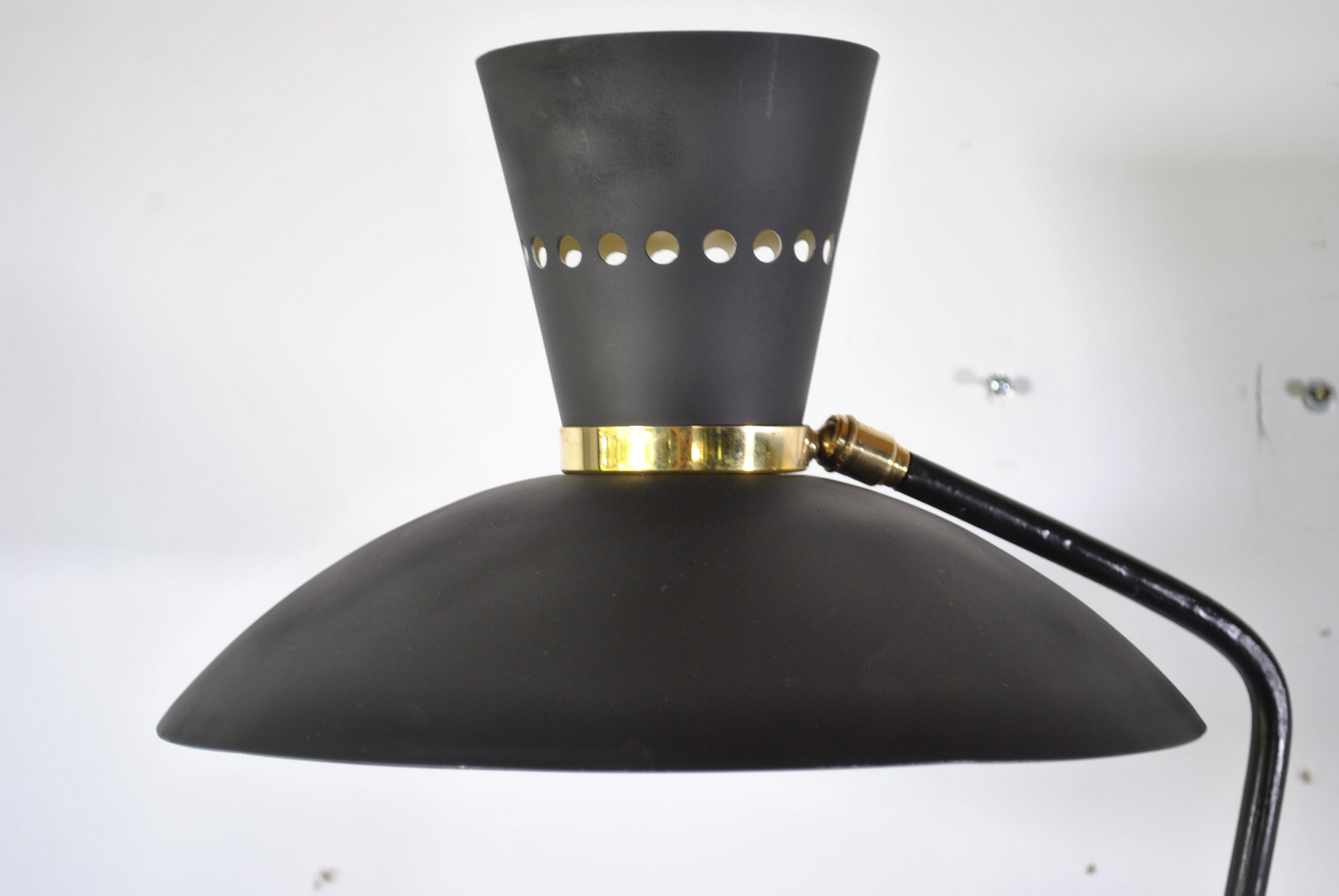 Lampadaire diabolo porte revues 1960