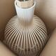 Suspension octo secto 4240 bouleau naturel - ø54cm - neuf