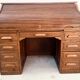American desk in solid oak, 20th century