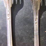 Set of nine silver cutlery