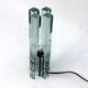 Gallotti e Radice, Vintage glass table lamp from 70s