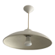 White metal pendant lamp Vrieland Design 1970s