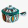Ceramic fondue pot