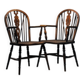 Pair of Armchairs, Victorian Style, 1870s