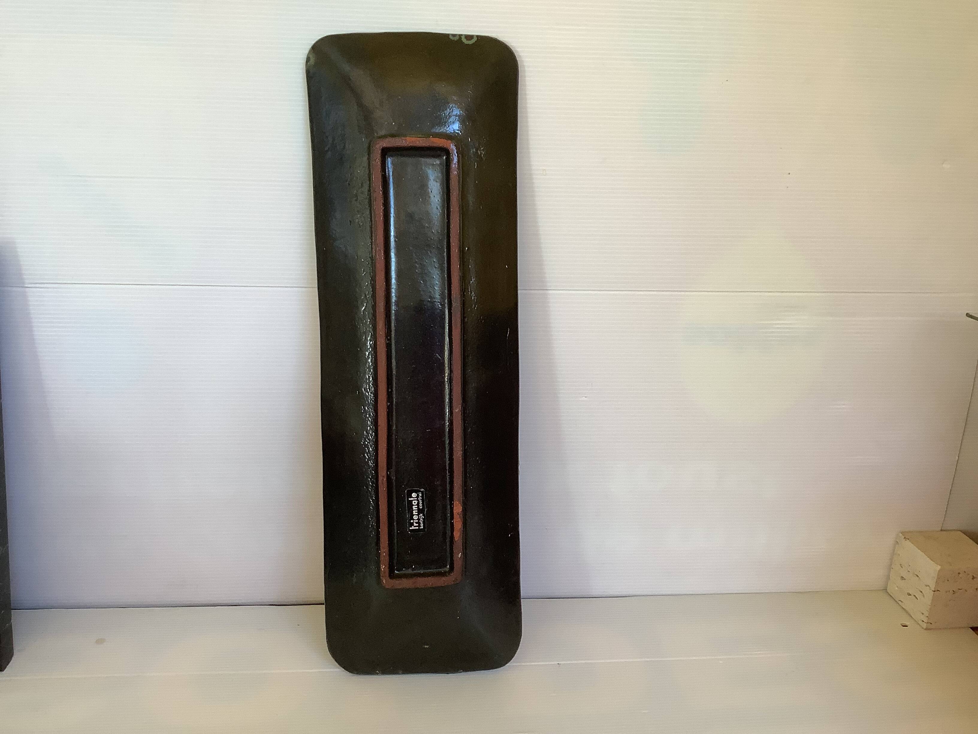 Triennial red pocket empty Kortrijk Kortrijk