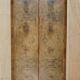 Small Art Deco wardrobe in satin walnut, circa 1930.