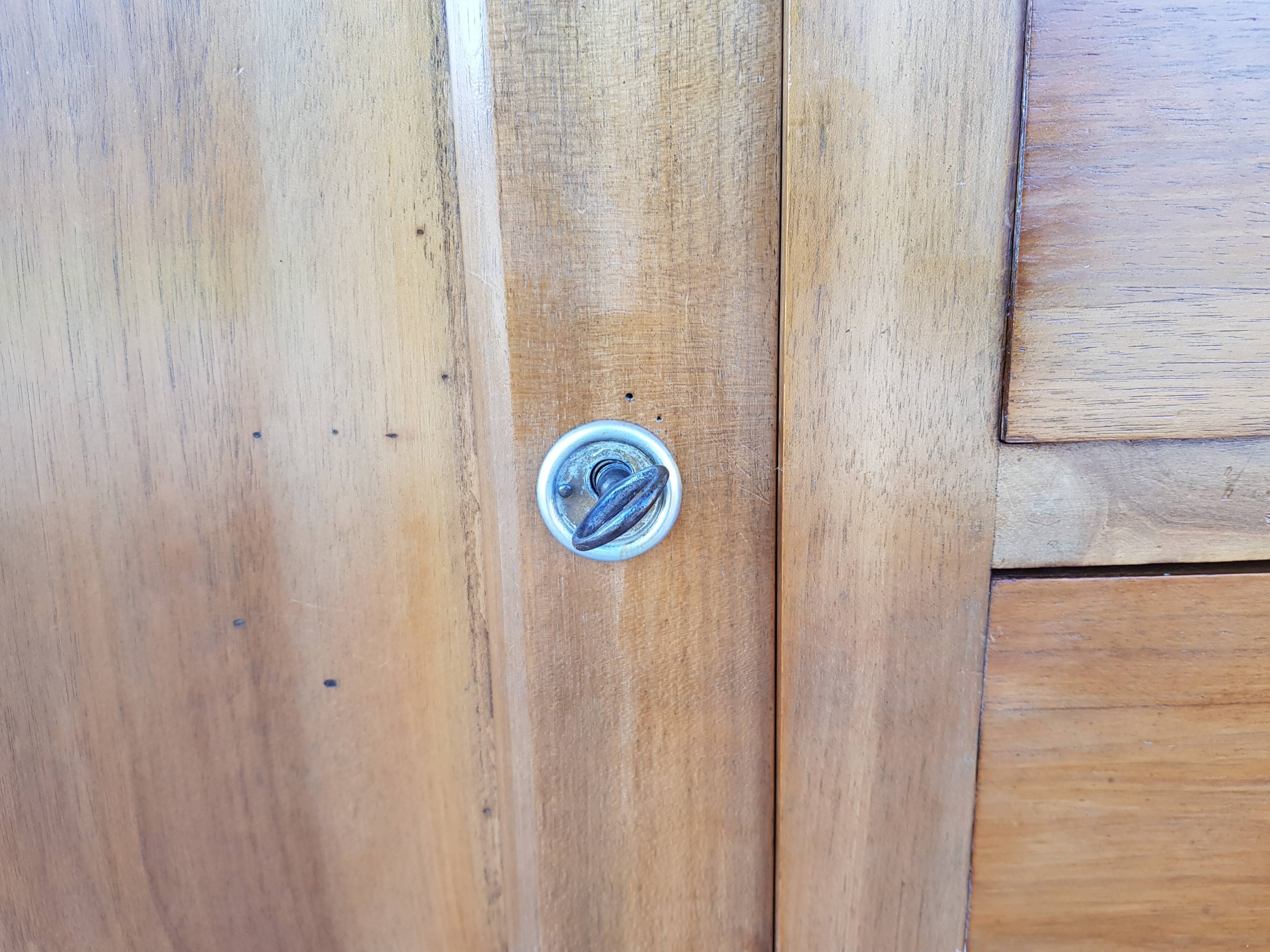 Asymmetric wardrobe fifties