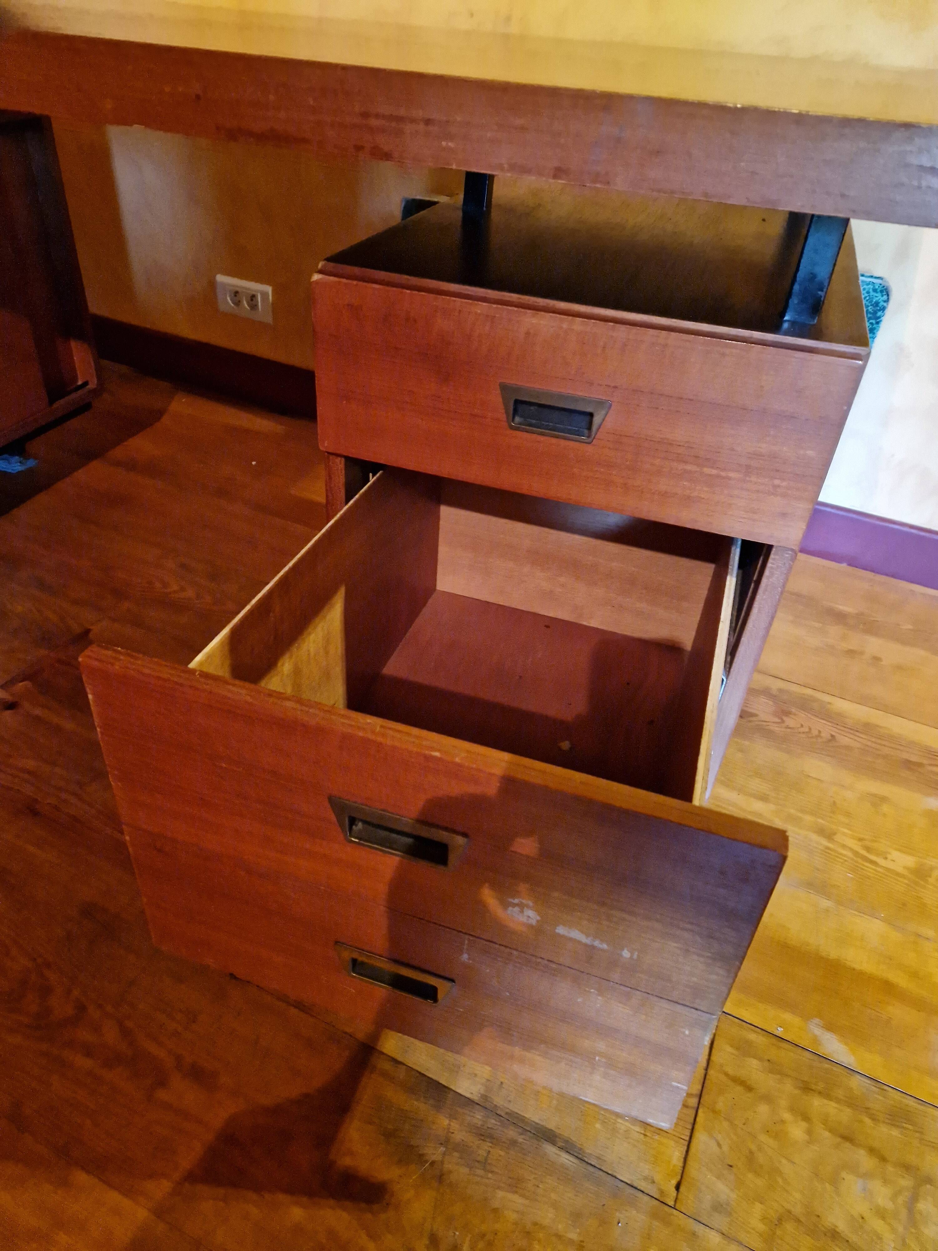 Bureau de direction ou présidentiel vintage 1960