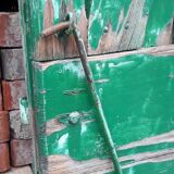 Paire de volets H125xL87cm anciens en sapin peint