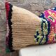 Vintage Berber kilim cushion cover: Moroccan wool cushion 60x40cm