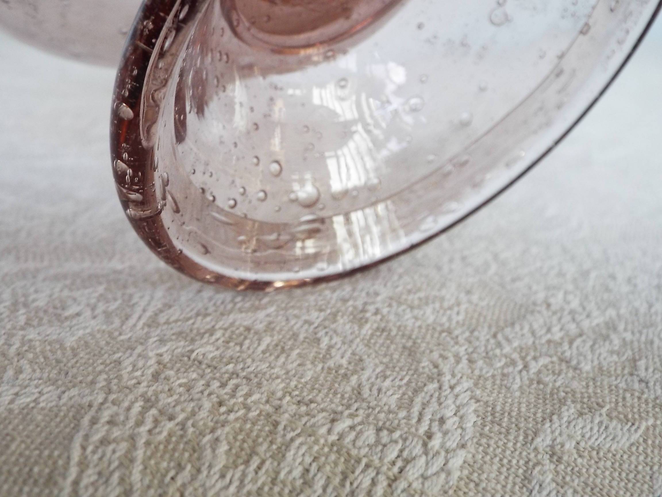 Biot vase candle holder