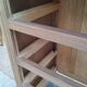 Commode vintage pieds compas