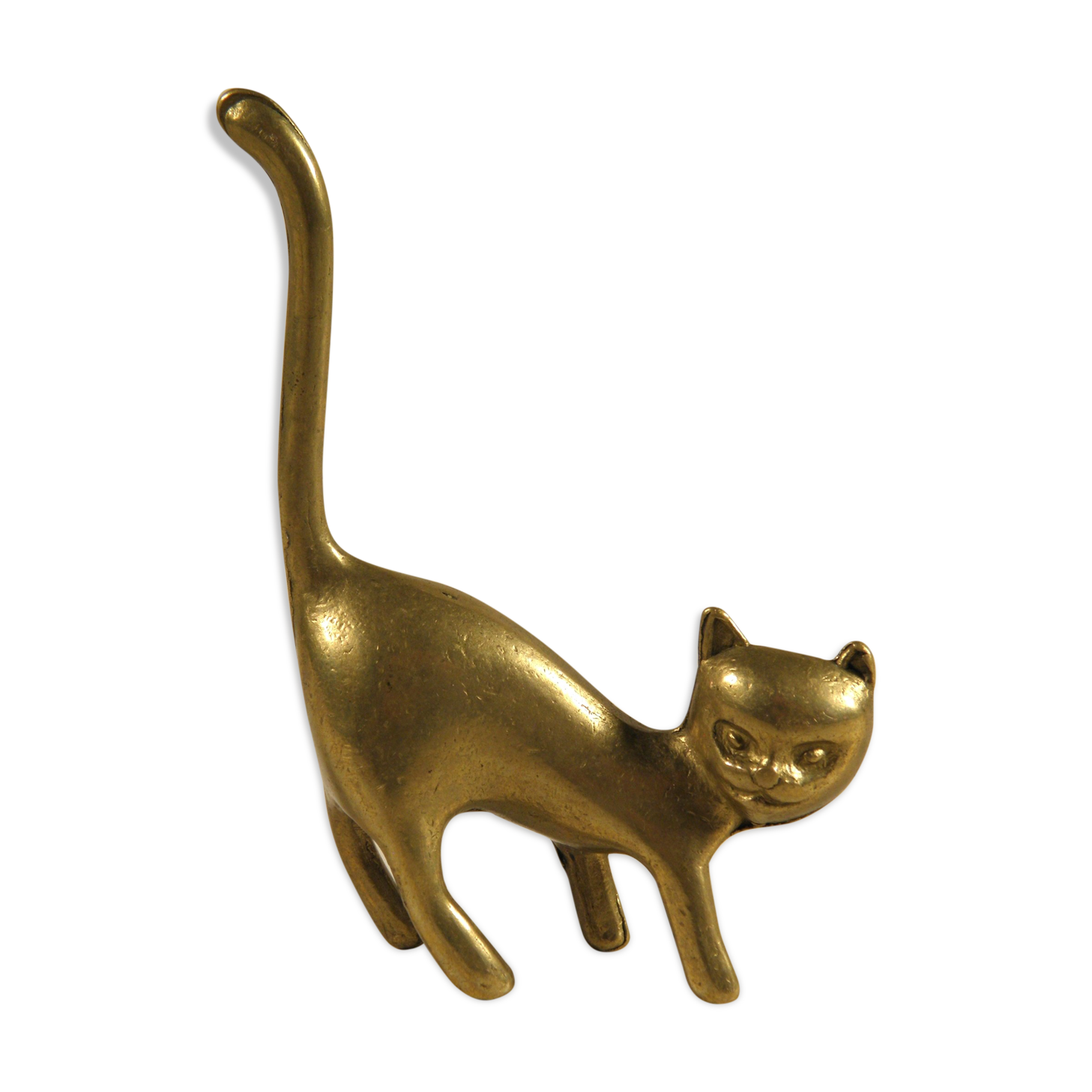 Brass cat