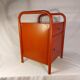 Vintage metal boarding school or hospital bedside