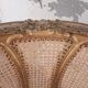 Gilted Louis XVI style office chair