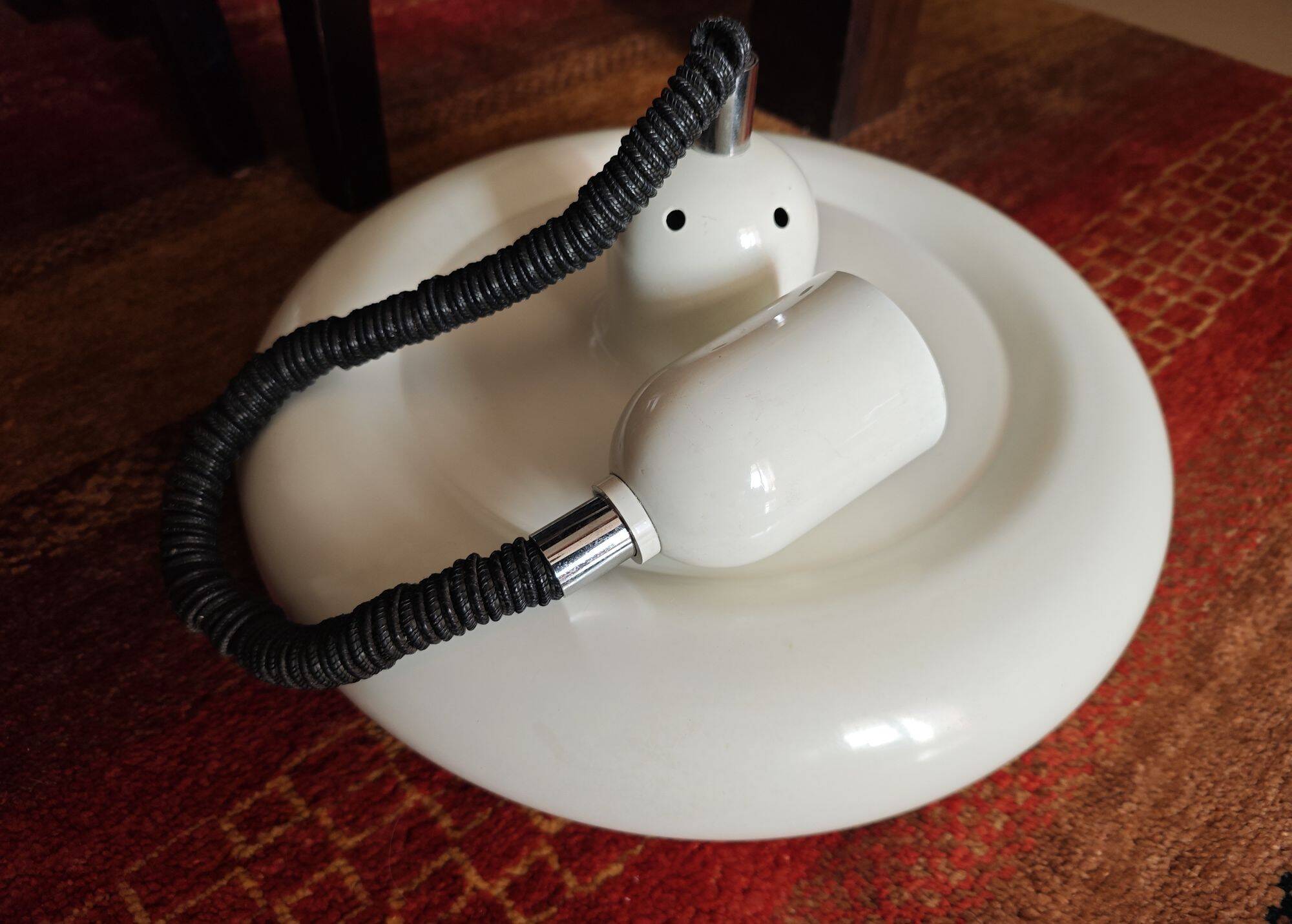 Space Age pendant lamp, Italian design - Enrico Furio Dominici - 1950s/1960s