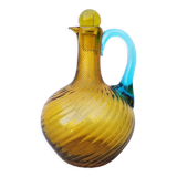 Old glass decanter Georges Sand Vintage