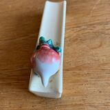 Set of 12 ceramic vegetable knife holders from Vallauris