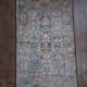 Handmade Indian Kashmiri silk rug 196x122cm