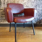 Conference chair in skaï