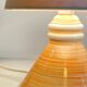 Geometric ceramic lamp by larec 80s