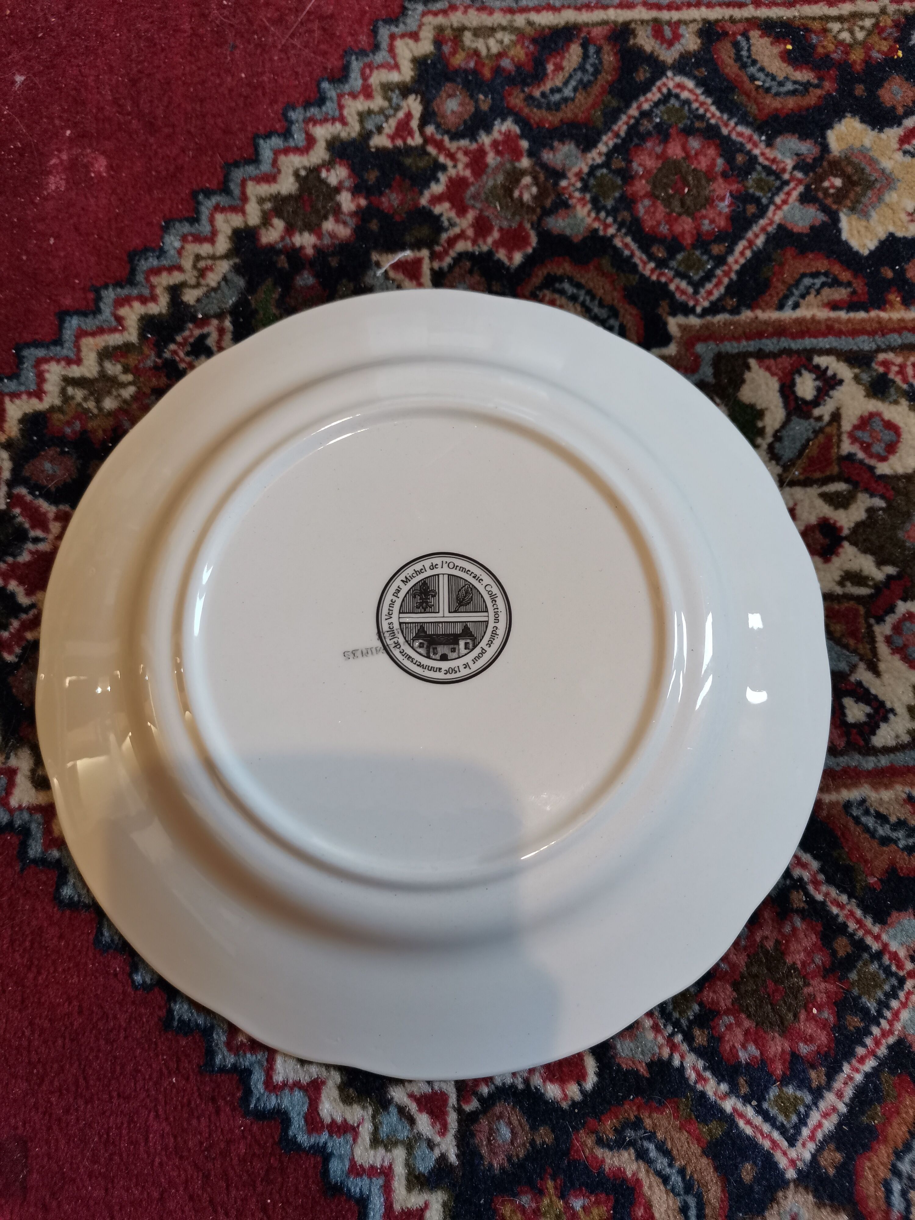 Plate Jules Verne, Michel l'Ormeraie. Wintering in ice