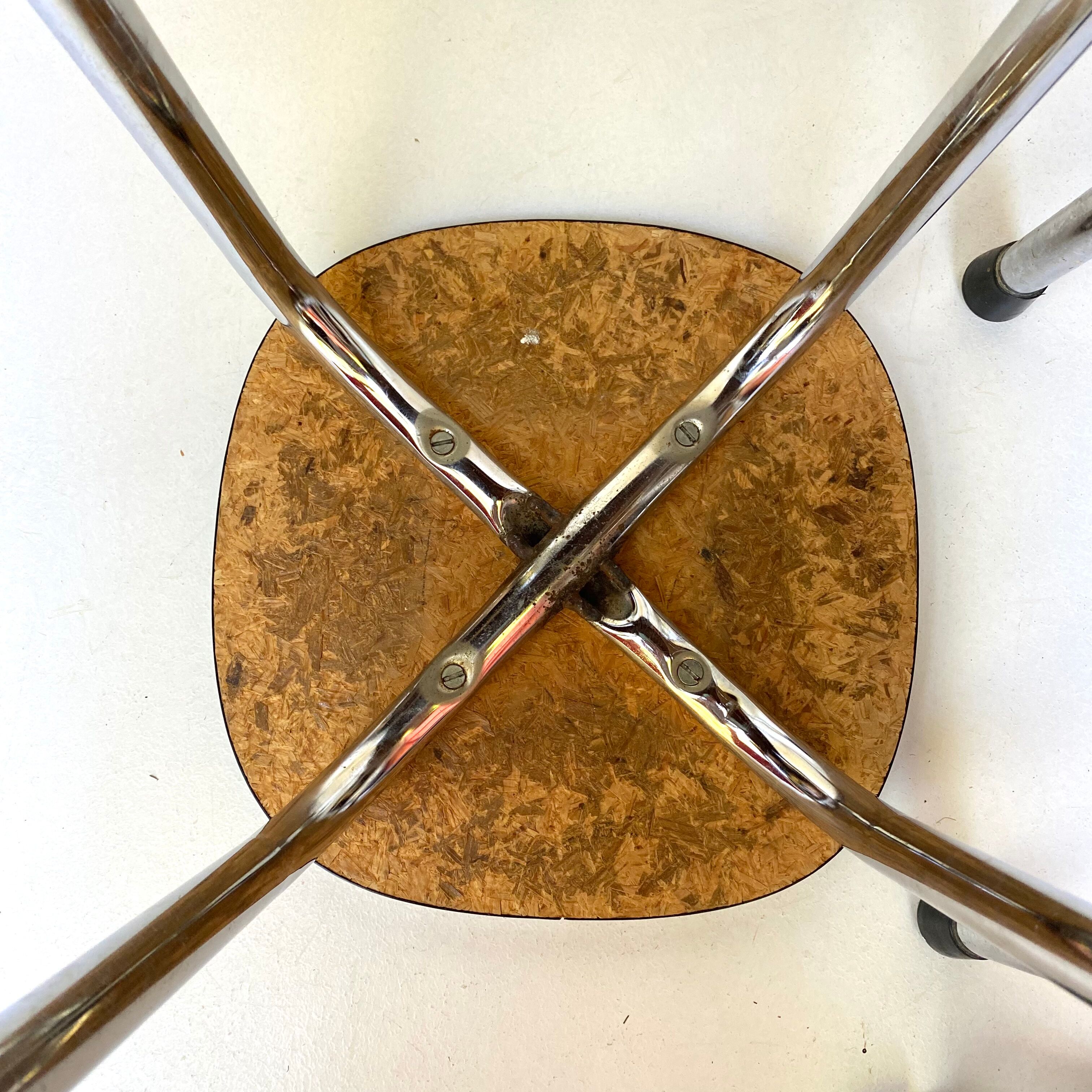 Vintage formica stools