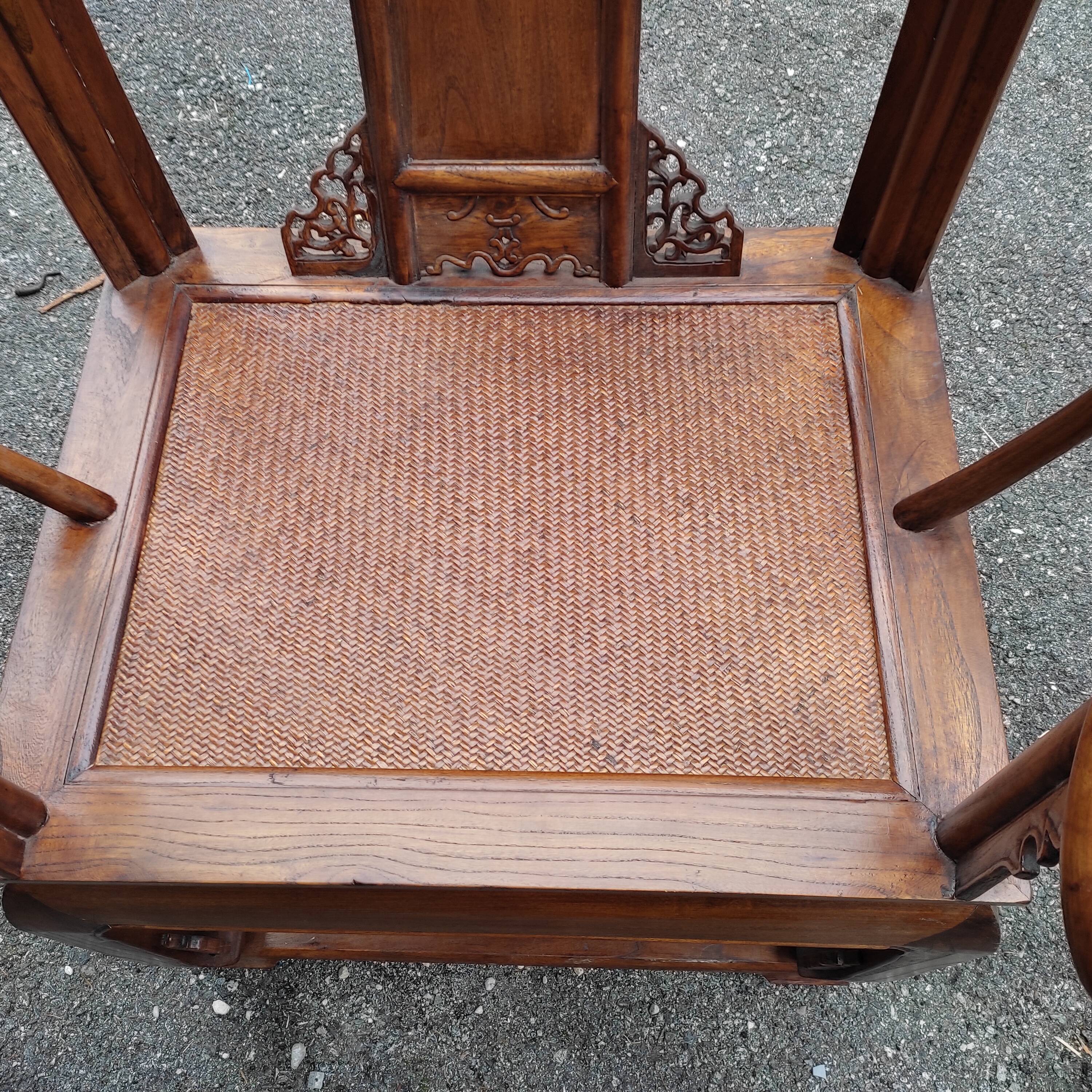 Chinese horseshoe armchair