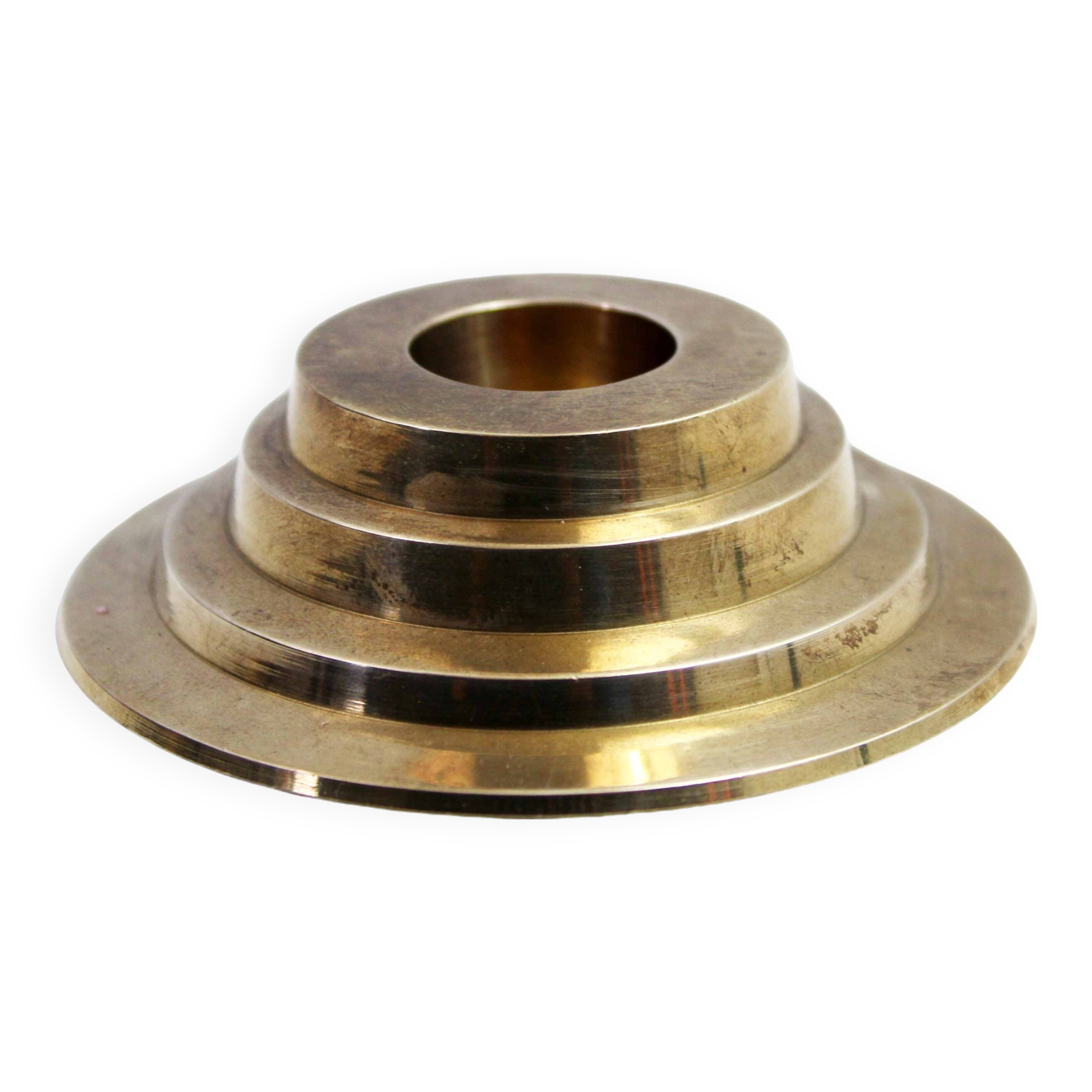 Vintage brass candle holder