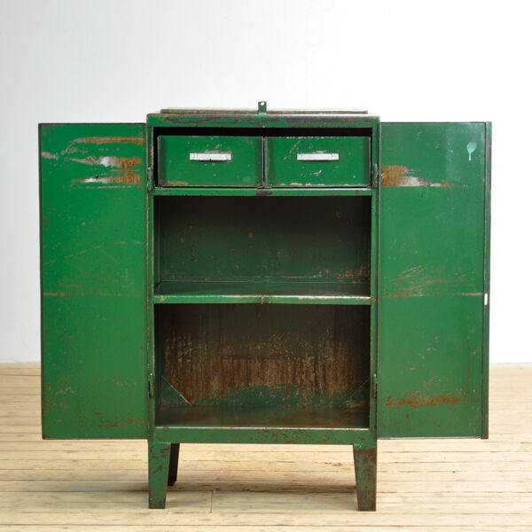 Armoire industrielle en fer, années 1970