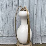 Porcelain and bronze vase