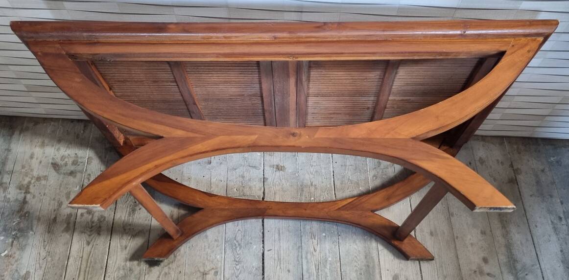 Table basse esprit colonial, Pier Import, années 80