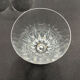 6 glasses on foot with water or wine