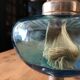 H.s. blue oil lamp, Hugo Schneider