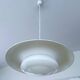Pair of large bauhaus pendant lights from the 1930s