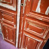 Double portes d'entrée anciennes