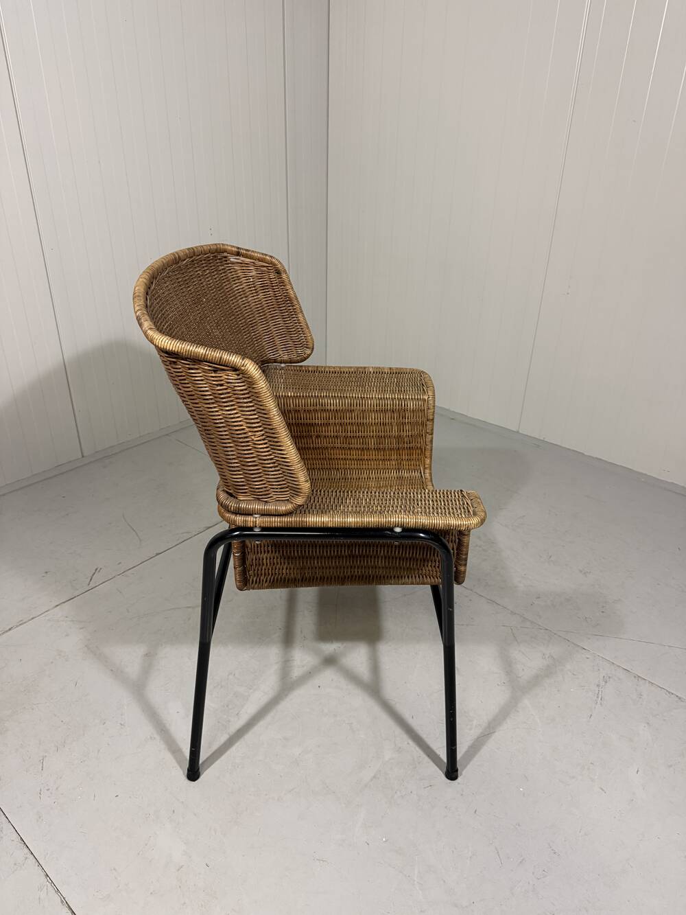 Wouter Fens rattan chair Gebr. Jonker Netherlands 1960’s