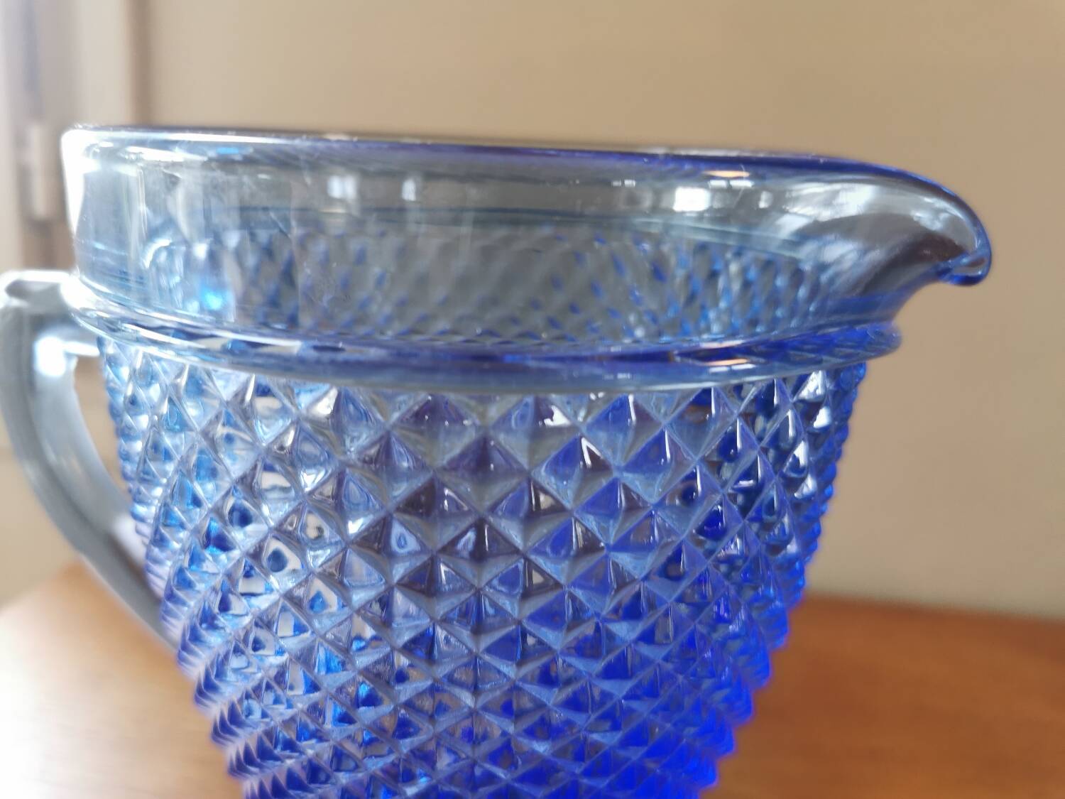 Vista Alegre Vintage Blue Pitcher