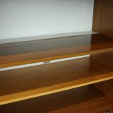 Vintage Mid Century Highboard Cabinet Drawer and Doors Teak Veneer 200cm