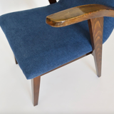 Fauteuil type 300-123 Puchały par Mieczysław Puchała pour Bystrzycka Furniture Factory, années 1950