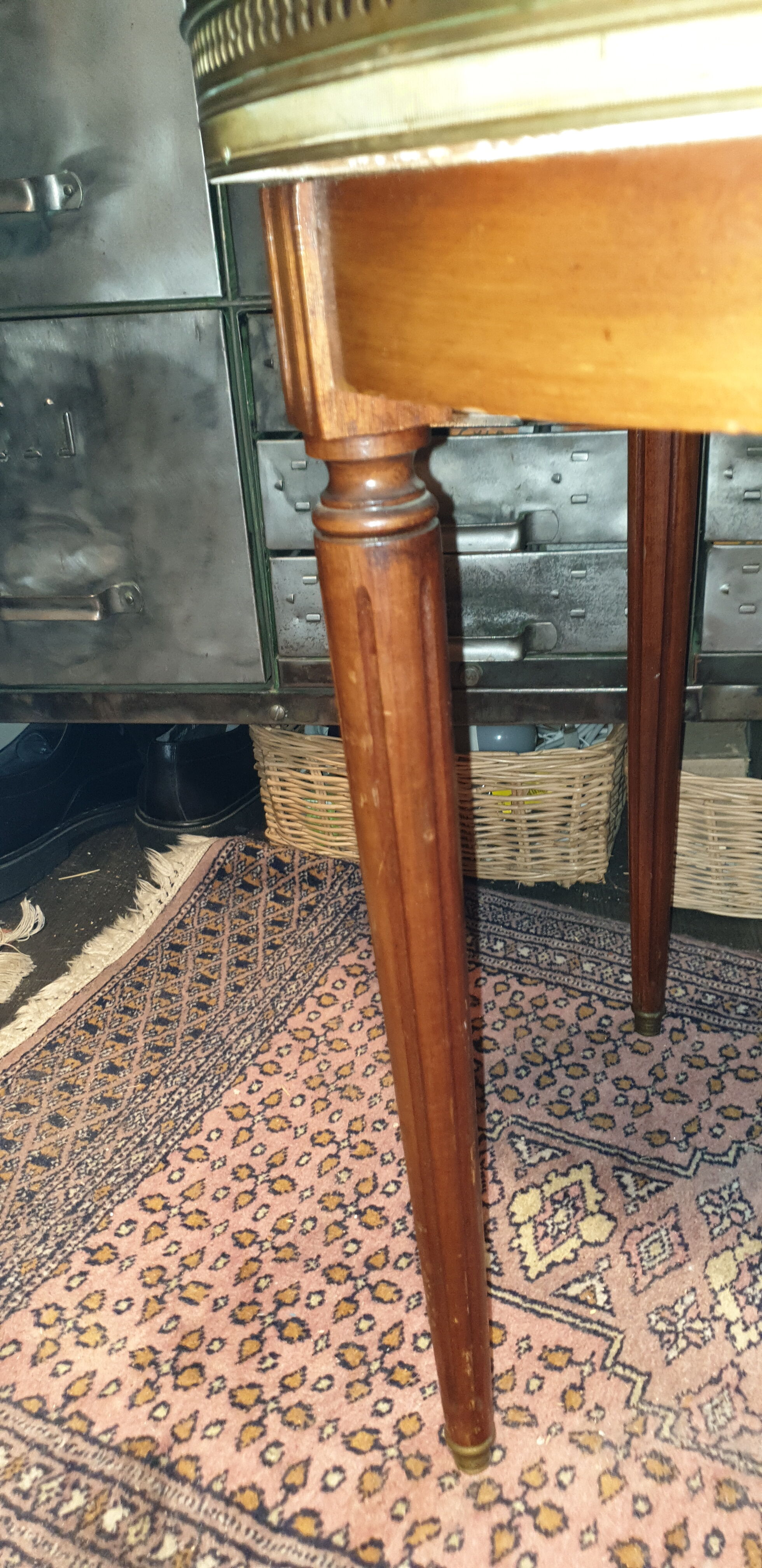 Coffee Table Bouillotte Style Louis XVI