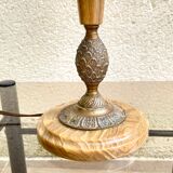Pineapple lamp in marble onyx years 70
