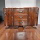 Oak art deco chest of drawers