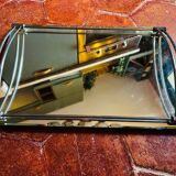 Antique mirror tray