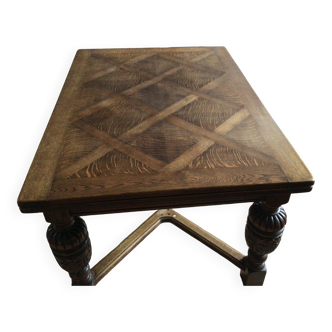 Inlaid table, 2 Henri II extensions