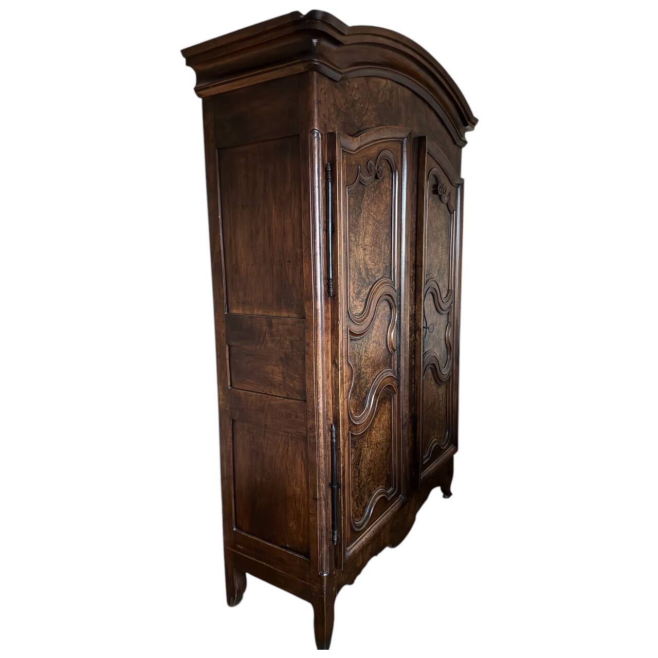 Louis XV Bressane Armoire in Walnut 18's
