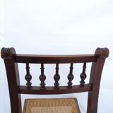 Set of 6 canned chairs